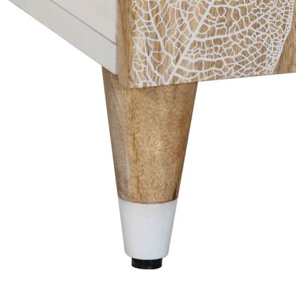 ТВ шкаф 105x33,5x46 cm Масивна дървесина Манго