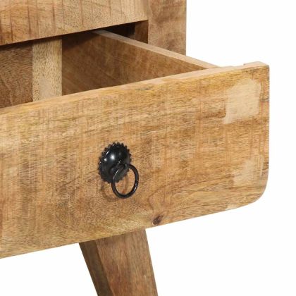 Нощно шкафче 40x32x46 cm Масивна дървесина Грубо манго