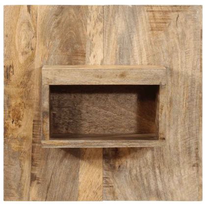 Нощно шкафче 50x27x50 cm Масивна груба дървесина Манго