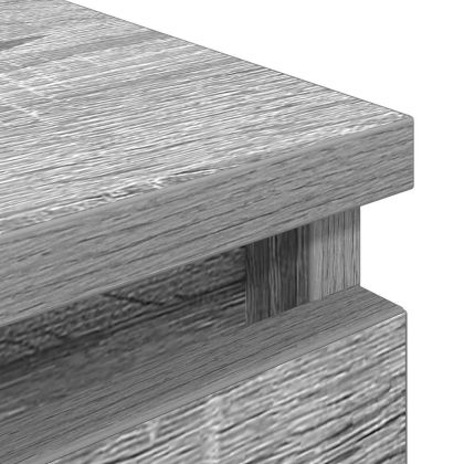 ТВ шкаф Grey Sonoma 100x35x54 cm Инженерна дървесина