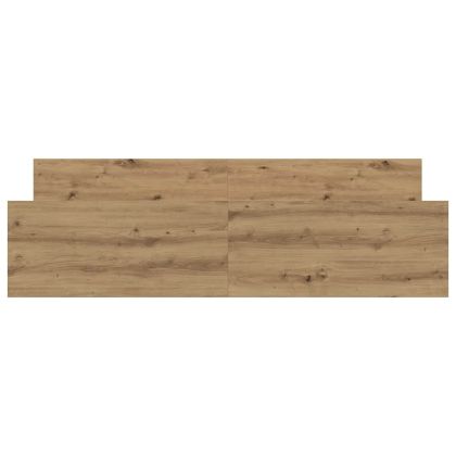 Рамка за легло без матрак дъб артизан 180x200см инженерно дърво