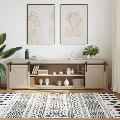 Комплект плъзгащи се врати за шкафове 213 см въглеродна стомана