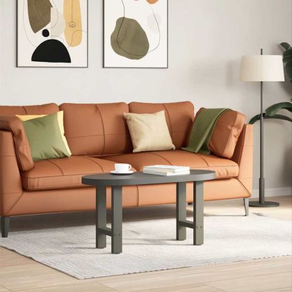 Крака за масичка за кафе, антрацит, 2 бр., 28 x (42-43) см, стомана