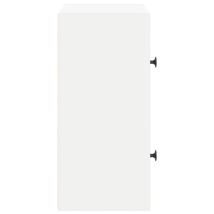 Библиотека, бяла, 40x24x52 см, инженерно дърво