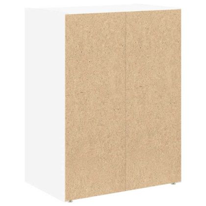 Библиотека, бяла, 40x24x52 см, инженерно дърво