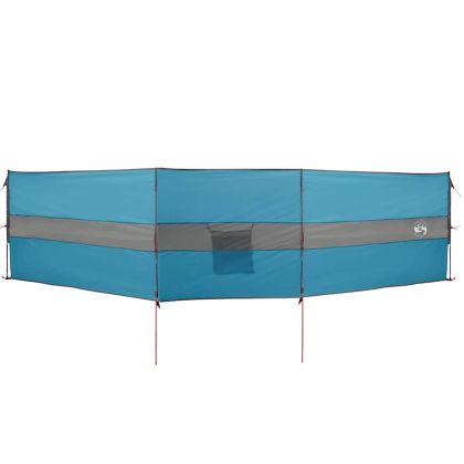 Camping Windbreak Blue 490x123 cm Водоустойчив
