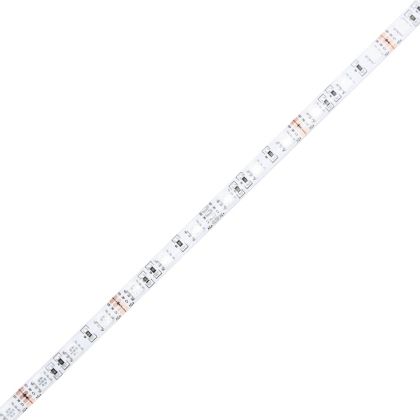 Рамка за легло с табла и LED, сив сонома, 120x190 см