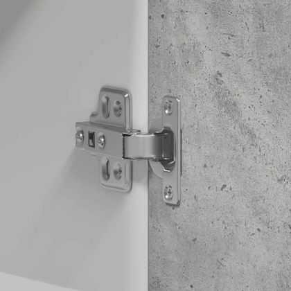 Кухненски стенен шкаф Бетон сив 60x31x60 cm Инженерна дървесина