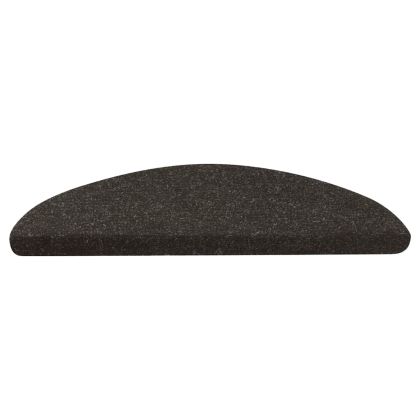 Самозалепващи стелки за стълби, 30 бр, черни, 56x17x3 см