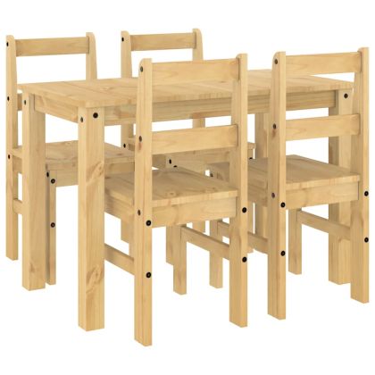 Трапезен комплект от 5 части Panama, бор масив