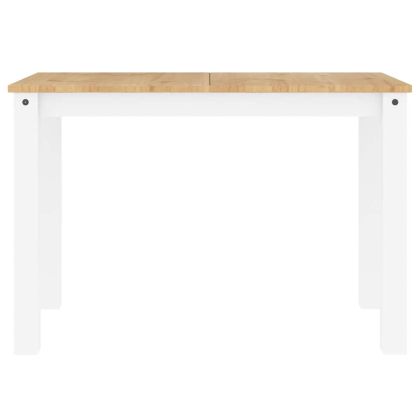 Трапезен комплект от 5 части Panama, Бяла бор масив