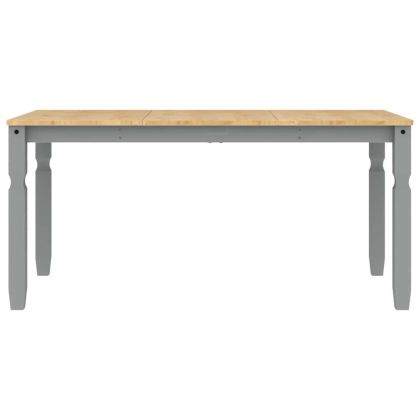 Трапезен комплект от 3 части Panama, сив бор масив