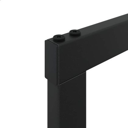 Стойка за дърва за огрев черна 55x30x116 cm стомана