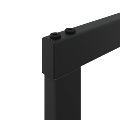 Стойка за дърва за огрев черна 110x30x116 cm Стомана