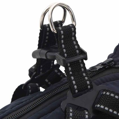 Кучешко палто ремък Водоустойчиво светлоотразително морско L24