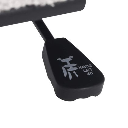 Въртящ се офис стол, кремав, Къдрава вълна, текстил