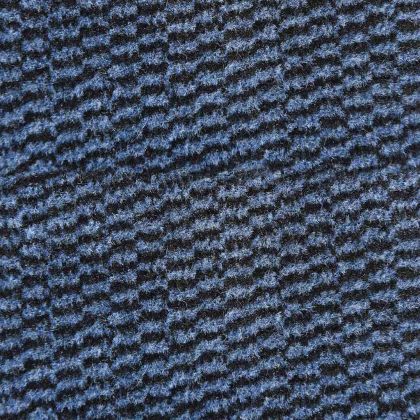 Изтривалка за врата синя 90x150 cm