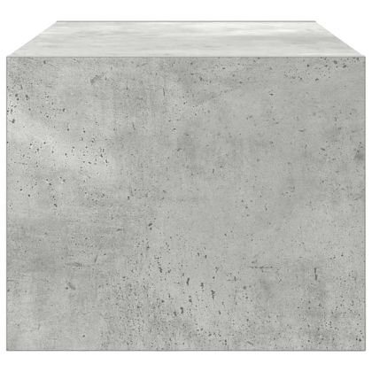 ТВ шкафове 2 бр бетонно сиви 60x31x25,5 см инженерно дърво