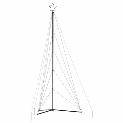 LED коледна елха 615 светодиода топло бяло 404,5 см