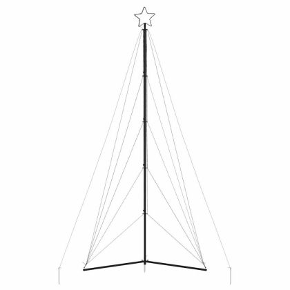 LED коледна елха 615 светодиода топло бяло 404,5 см