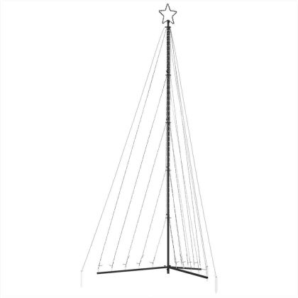 LED коледна елха 570 светодиода Цветни 399 см