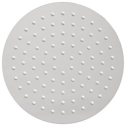 Дъждовна душ глава от неръждаема стомана 304 20 cm кръг