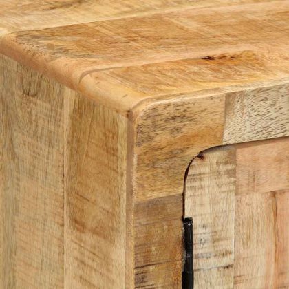 Нощно шкафче 40x32x46 cm Масивна дървесина Грубо манго