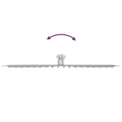 Дъждовен душ от неръждаема стомана 304 40x40 cm Square