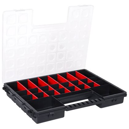 Асортиментни кутии 5 бр с регулируеми разделители 385x283x50 мм