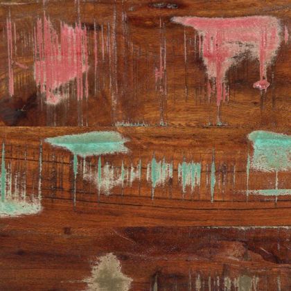 TV шкаф 100x30x25 cm Масивна дървесина Възстановена