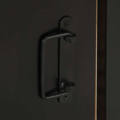 Нощни шкафове 2 бр твърдо грубо дърво Манго