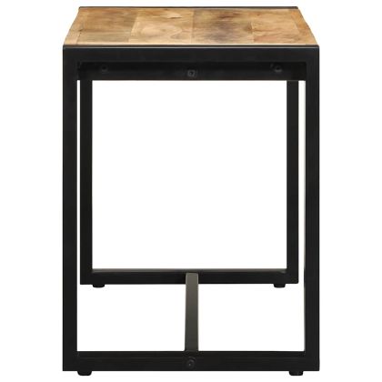 Пейка 80x35x45 cm Масивна груба дървесина Манго