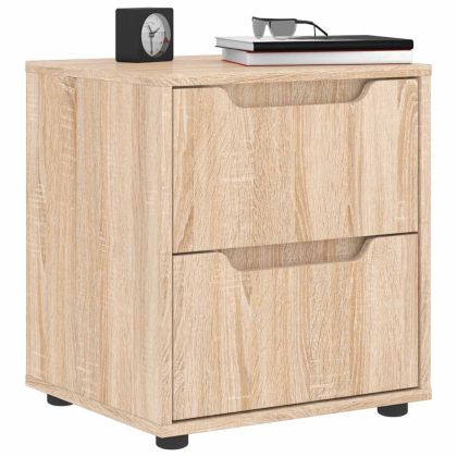 Нощно шкафче "VISNES" Дъб Сонома 45x40x50 cm