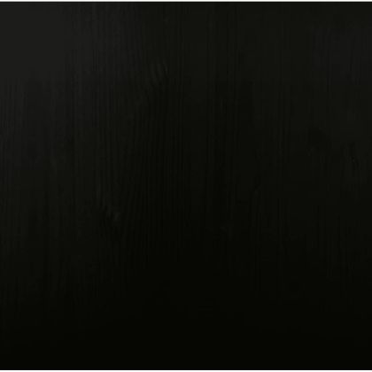 Подвижен шкаф с чекмеджета "MOSS" Черно масивно дърво бор