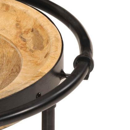 2 броя странични маси от масивна дървесина Mango