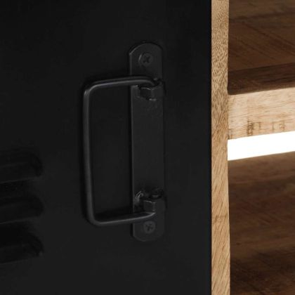 ТВ шкаф 80x30x35 cm Масивна груба дървесина Манго