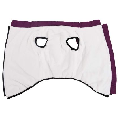 Кучешко палто ремък Водоустойчиво светлоотразително лилаво L48