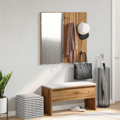 Комплект мебели за антре Дъб артизан Инженерно дърво