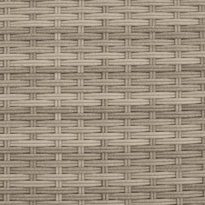 2-местен градински диван с чадър табуретки cветлосив полиратан