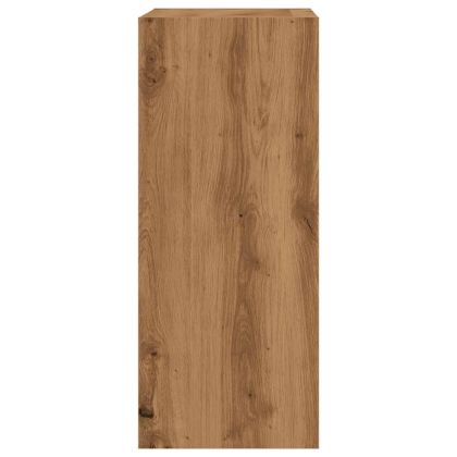 Библиотека/разделител за стая, дъб артизан, 40x30x72 см