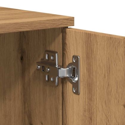 ТВ шкаф, занаятчийски дъб, 140x35x40 см, инженерно дърво