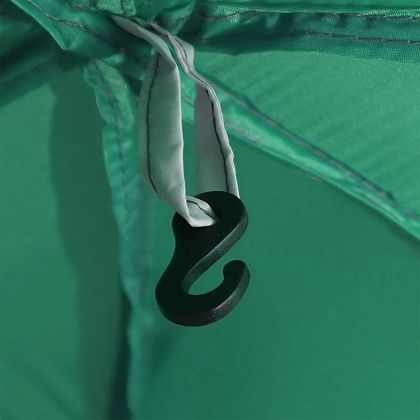 Шатра за басейн с подвижна муха & Мрежести стени Морско зелено