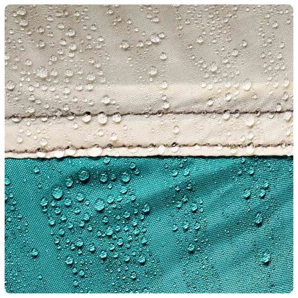 Шатра за басейн с подвижна муха & Мрежести стени Морско зелено