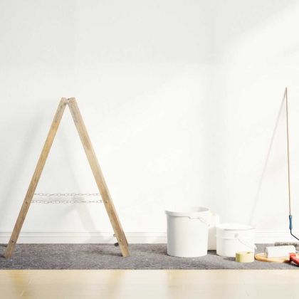 Неплъзгаща се поларна материя за художници 10 м 280g/m² Сива