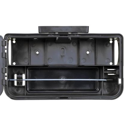 Капани за мишки 6 бр. черни 22x12,5x7,5 cm