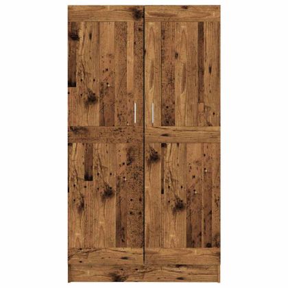 grāmatu plaukts, veca koka, 82,5x30,5x150 см, инженерно дърво