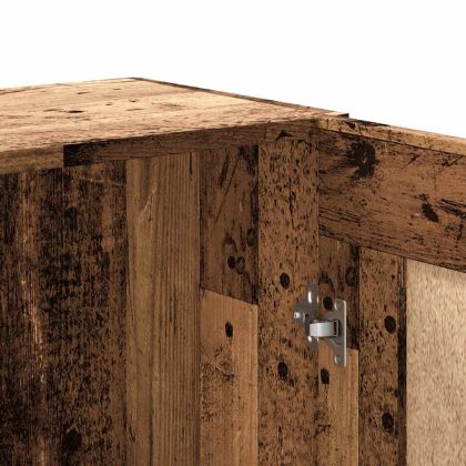 grāmatu plaukts, veca koka, 82,5x30,5x150 см, инженерно дърво