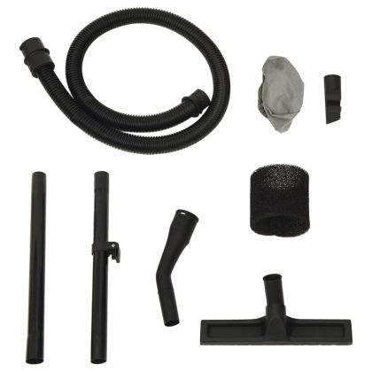 Прахосмукачка за мокро и сухо почистване 1200 W 20 л сребриста