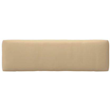 Градинска палетен среден диван сив импрегнирано борово дърво