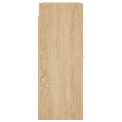 Стенни шкафове, 2 бр, дъб сонома, инженерно дърво